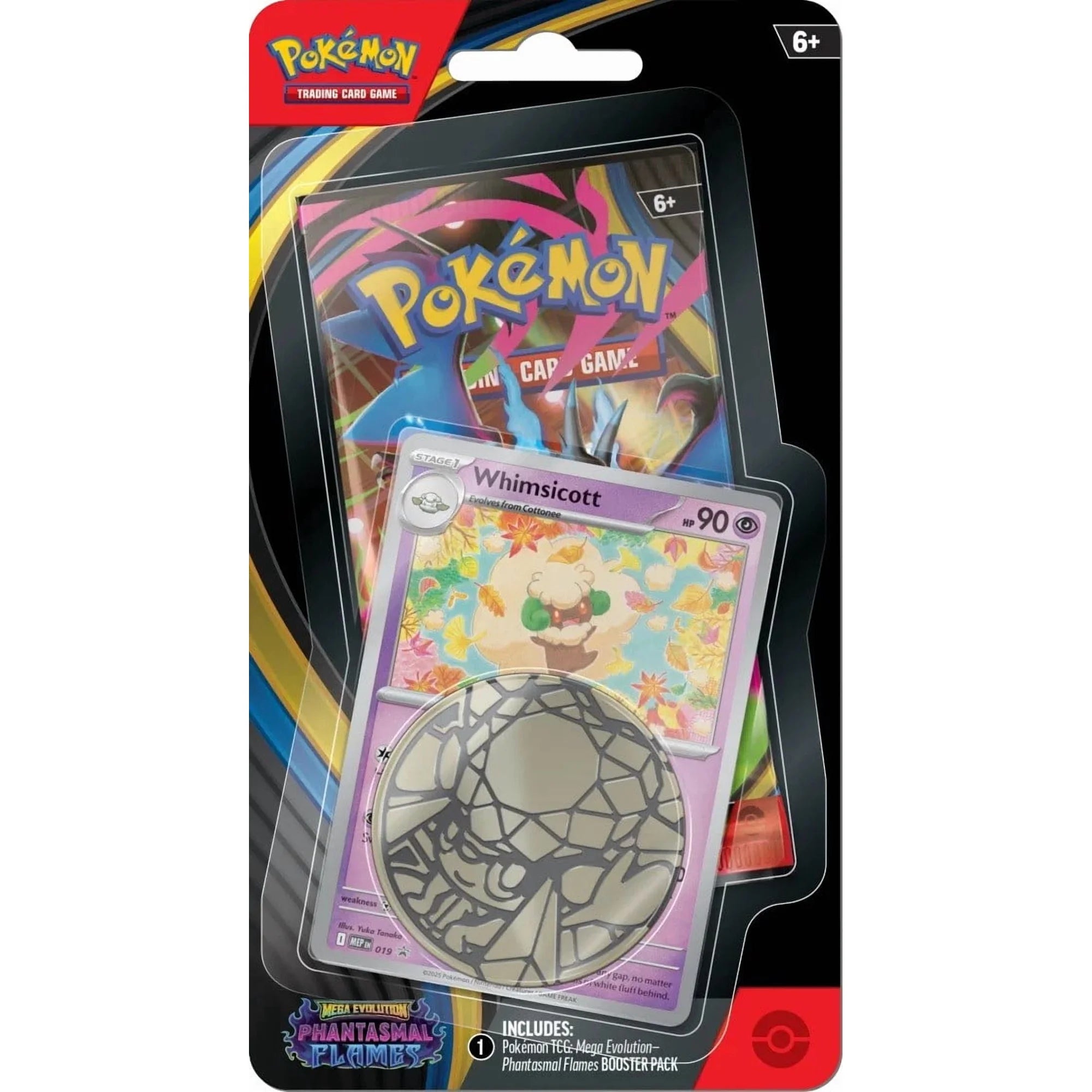 Pokémon TCG: Mega Evolution Phantasmal Flames - Booster Pack